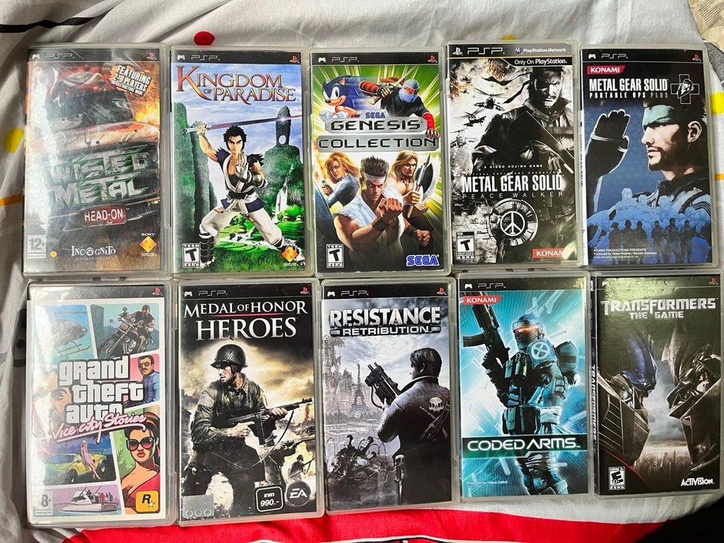 Juegos portátiles de PlayStation