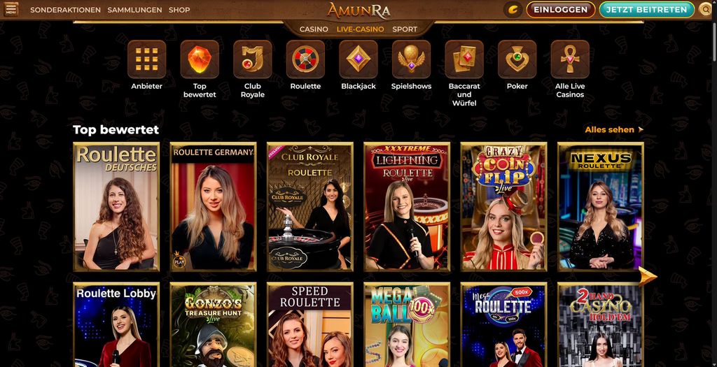 AmunRa Casino 2025