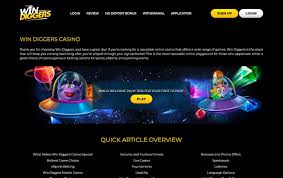 Win Diggers Casino Site Review - Get No Deposit Benefits (2025 )